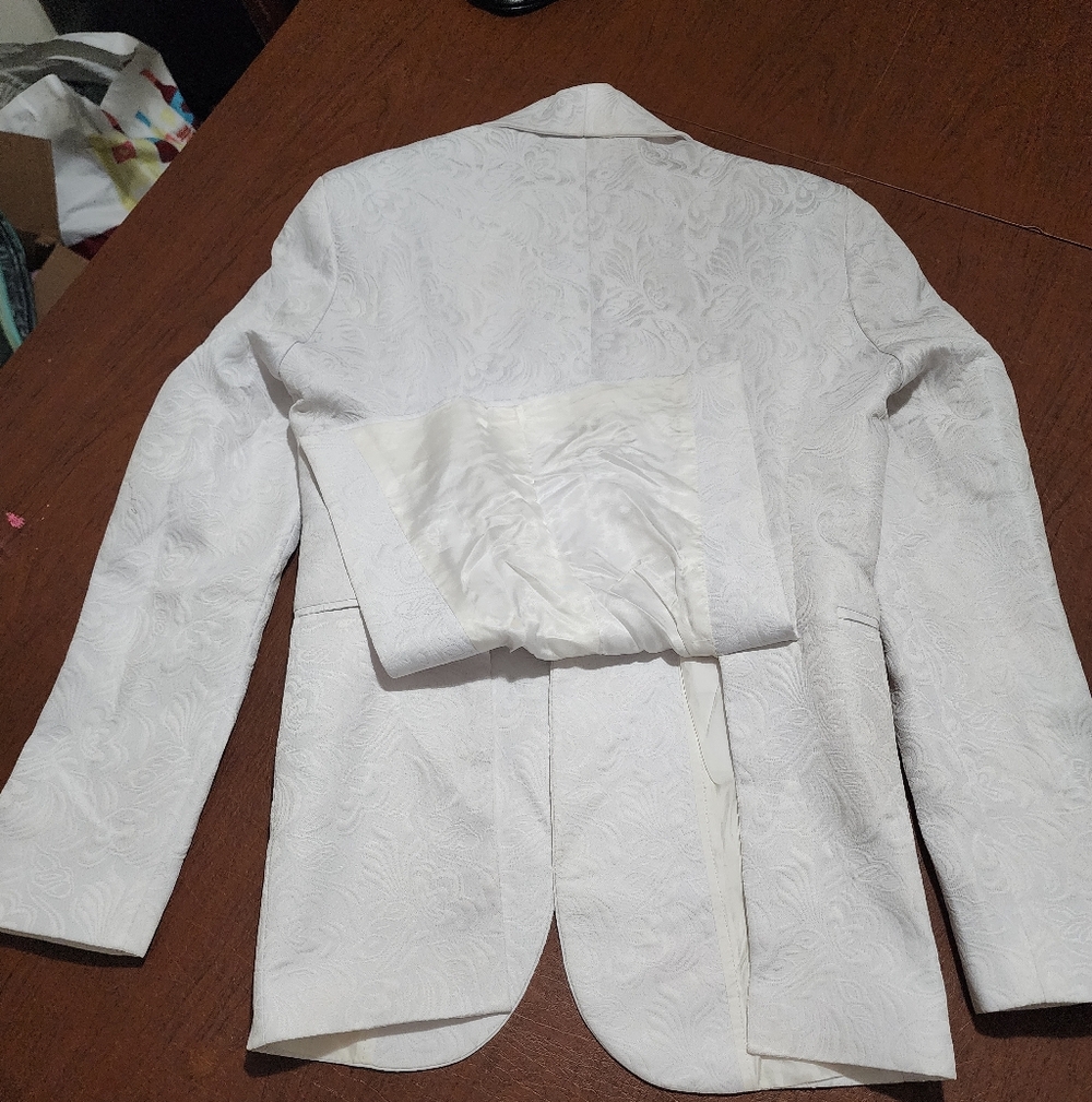 NWOT ... Elegant White Men's Blazer - Picture 11 of 12